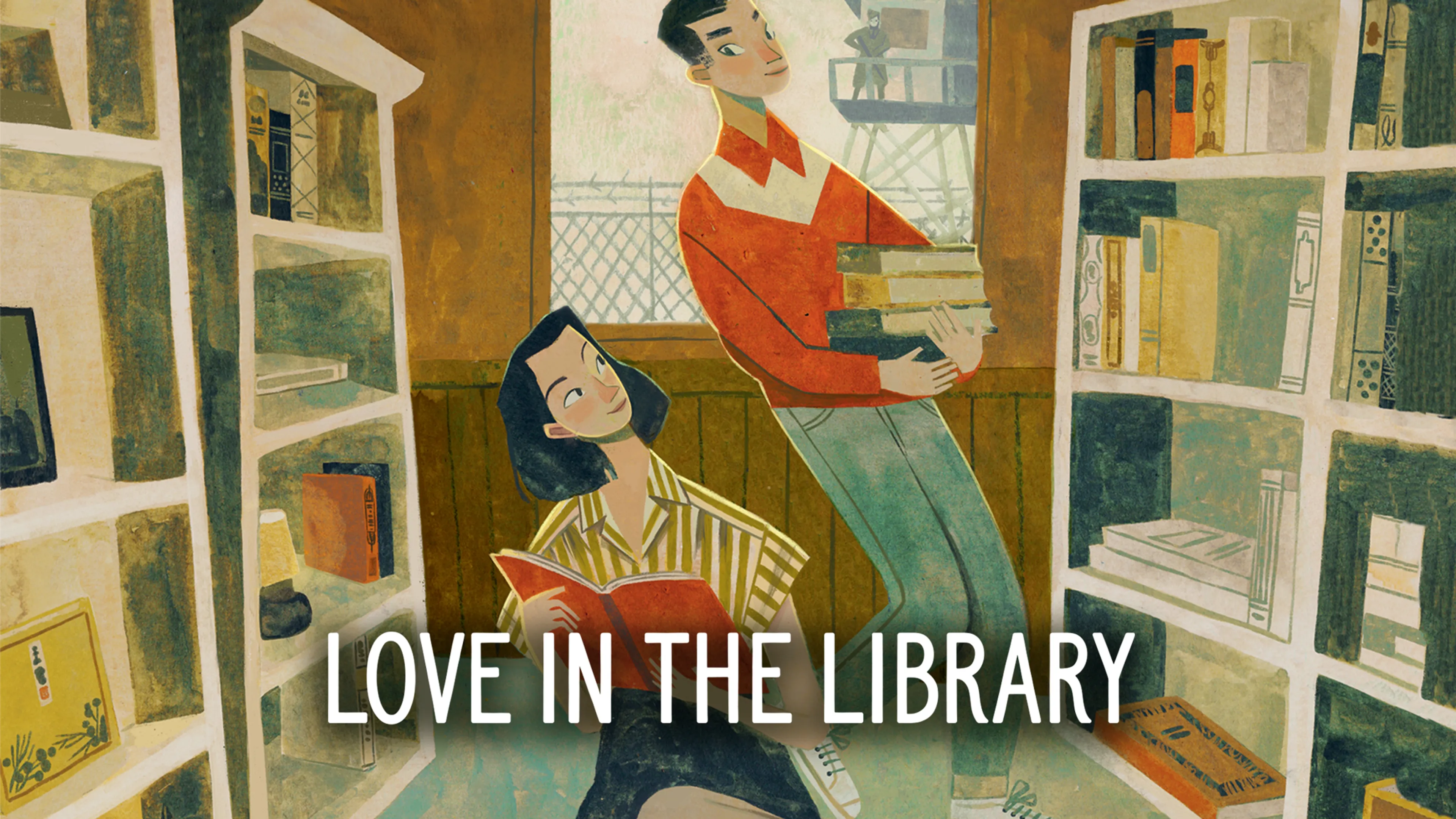 Love in the Library poster